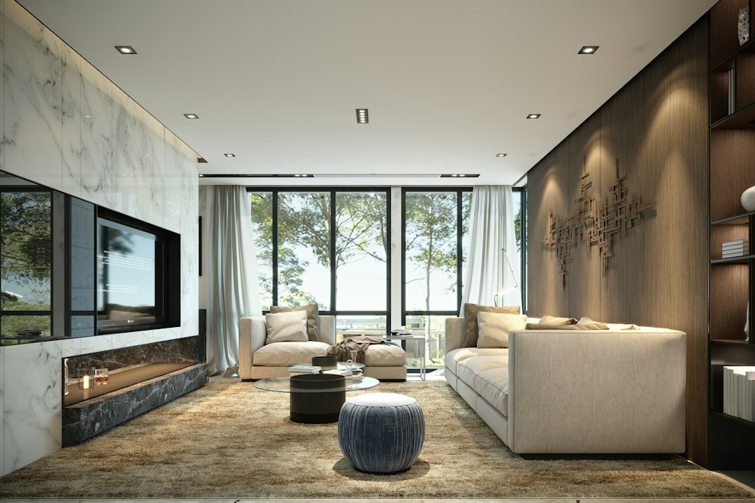 Luxury home automation interior